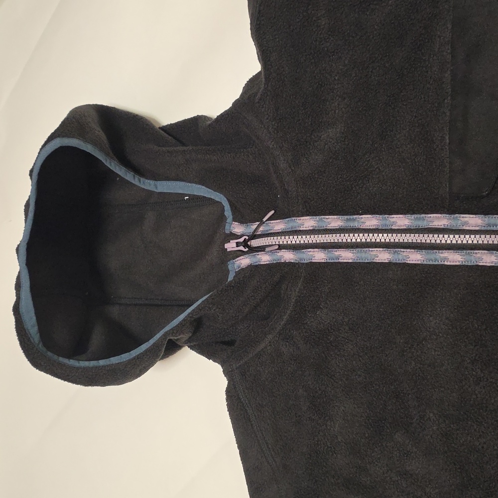 NWT Men's Roark Barra Scrambler Half Zip Fleece Hoodie in Black. Size Medium - Picture 4 of 8